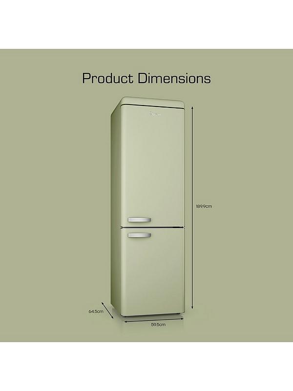 Swan SR11020GNE Retro Style Fridge Freezer - Green - Image 6
